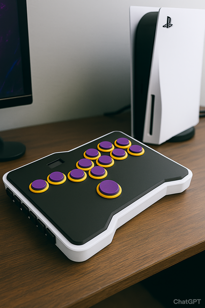 PrintArcade Alpha – Custom 3D-Printed All-Button Controller