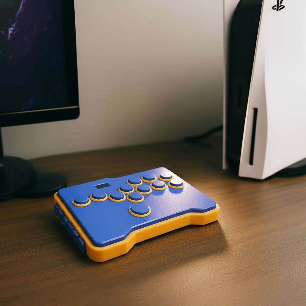 PrintArcade Alpha – Custom 3D-Printed All-Button Controller